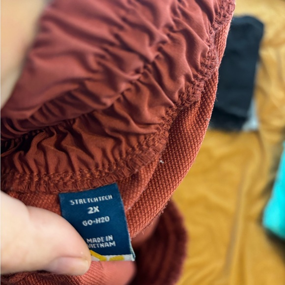 Rust Athletic Skort - Picture 3 of 3